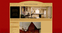 Desktop Screenshot of mastercabinetdesigns.com